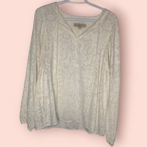 Loft Boho Blouse,  Size M